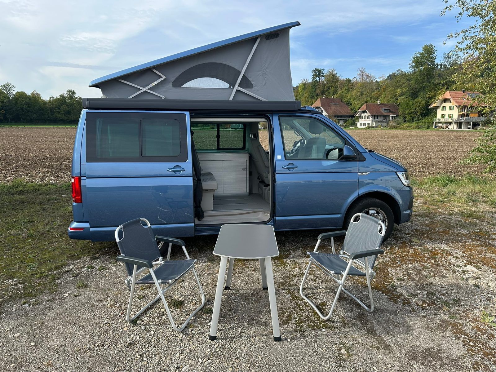 VW California Ocean Liberty T6 2016 mit Aufstelldach - 2016 - Blau – VW California Ocean Liberty T6 2016