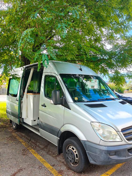 Mercedes Benz Sprinter ab MFK: Wohnmobil-Zulassung, Solar & viel Zubehör – Mercedes Sprinter 515 CDI 2008